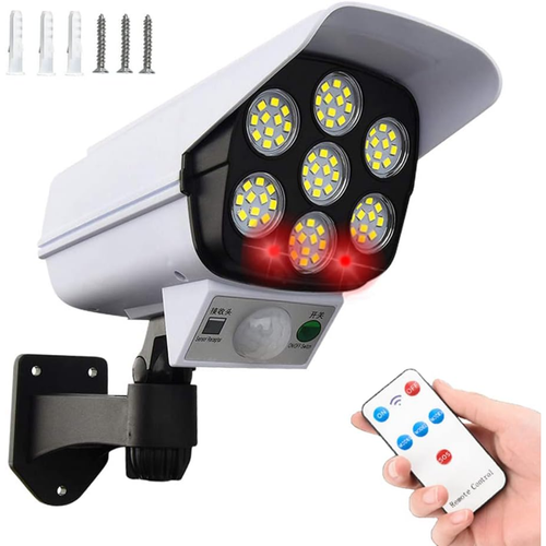 Lampara solar tipo camara con control